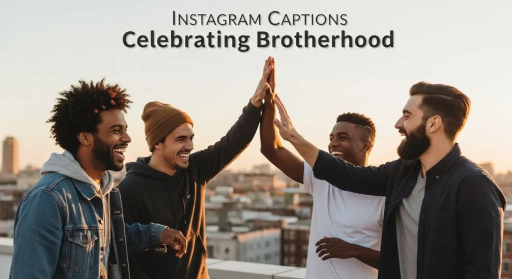 Instagram Captions Celebrating Brotherhood