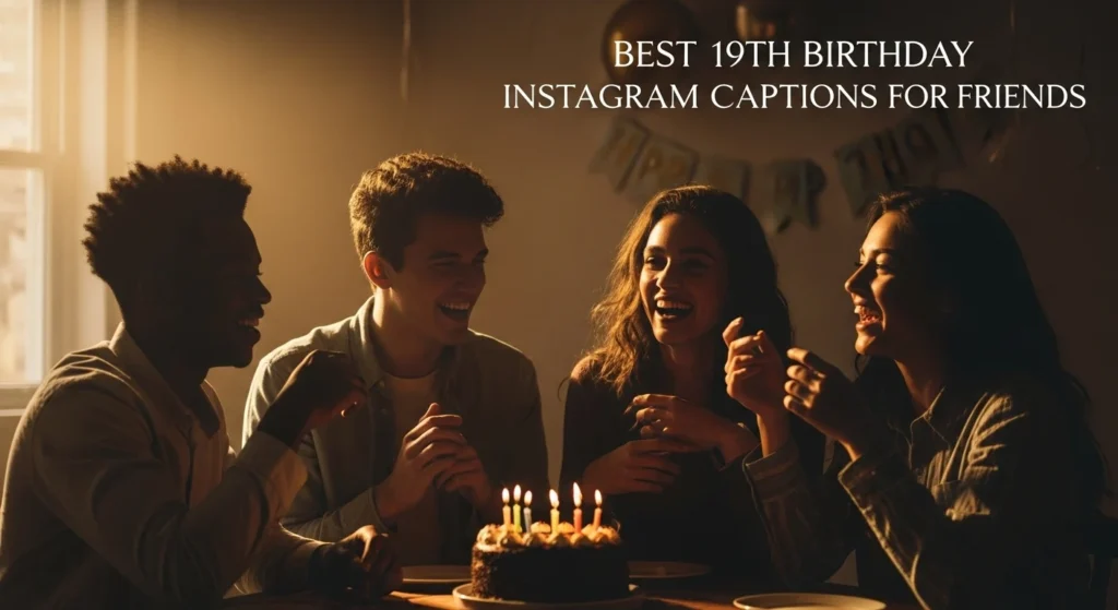 Best 19th Birthday Instagram Captions for Friends