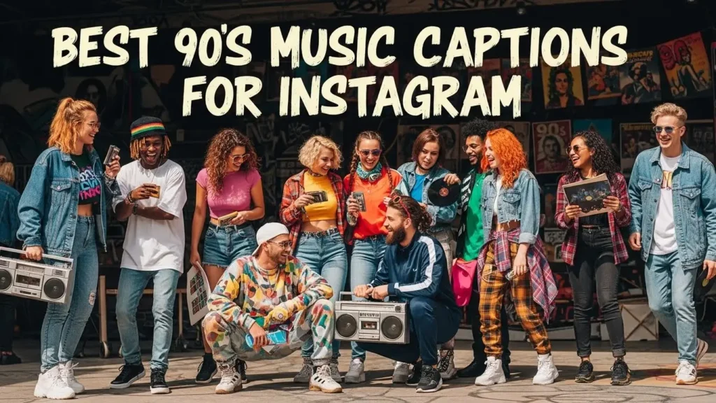 Best 90s Music Captions for Instagram