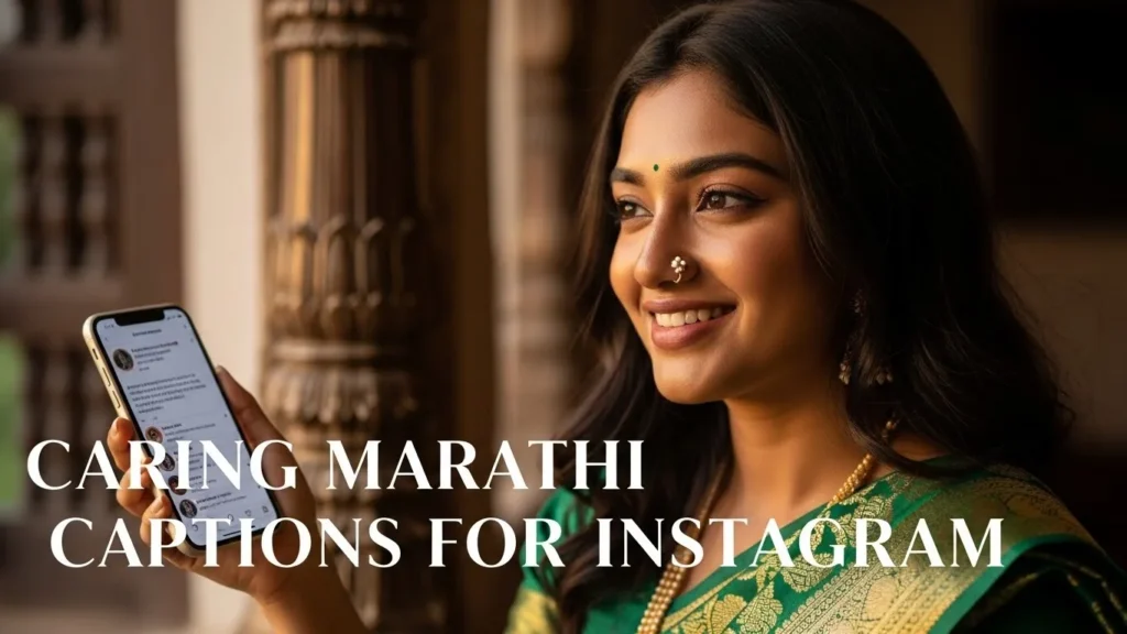 Caring Marathi Captions for Instagram