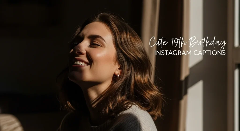 Cute 19th Birthday Instagram Captions