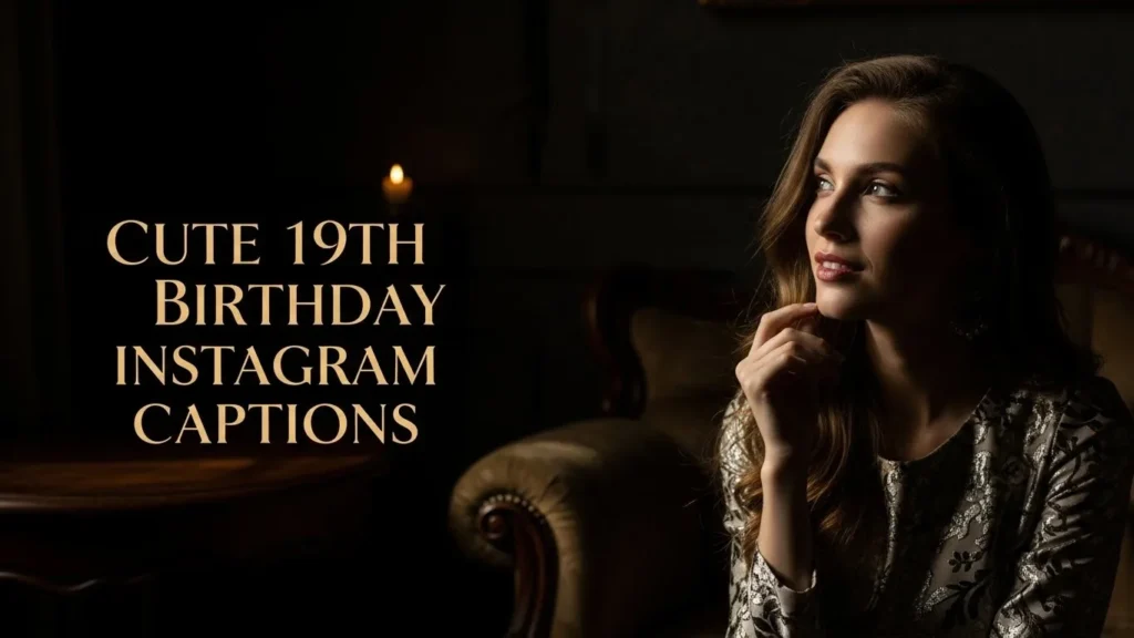 Cute 19th Birthday Instagram Captions