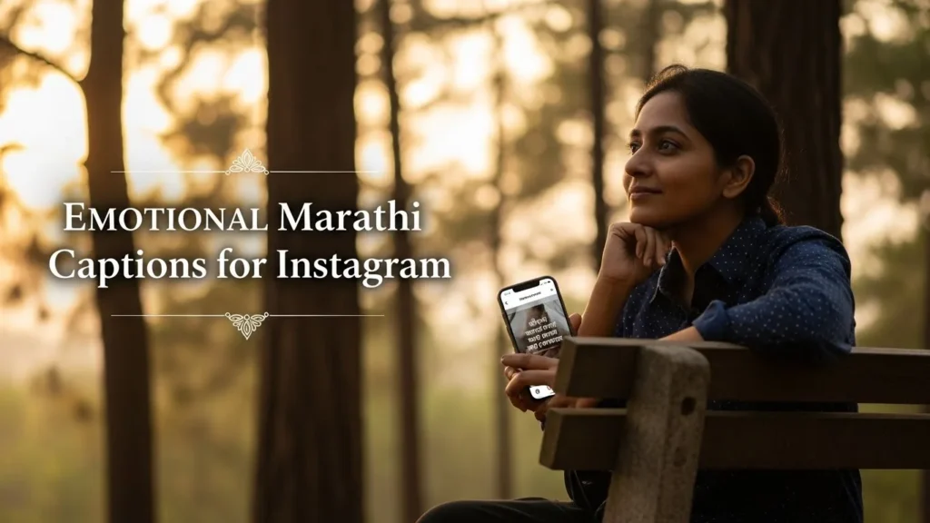 Emotional Marathi Captions for Instagram