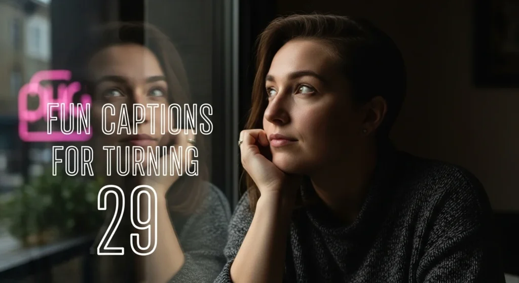 Fun Captions for Turning 29
