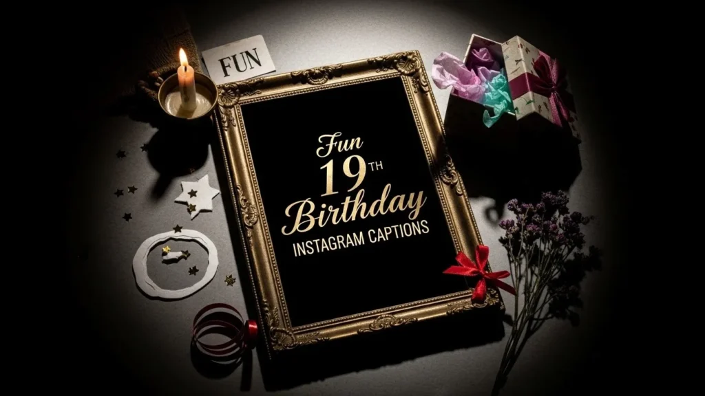 Fun 19th Birthday Instagram Captions