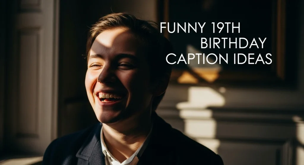 Funny 19th Birthday Caption Ideas