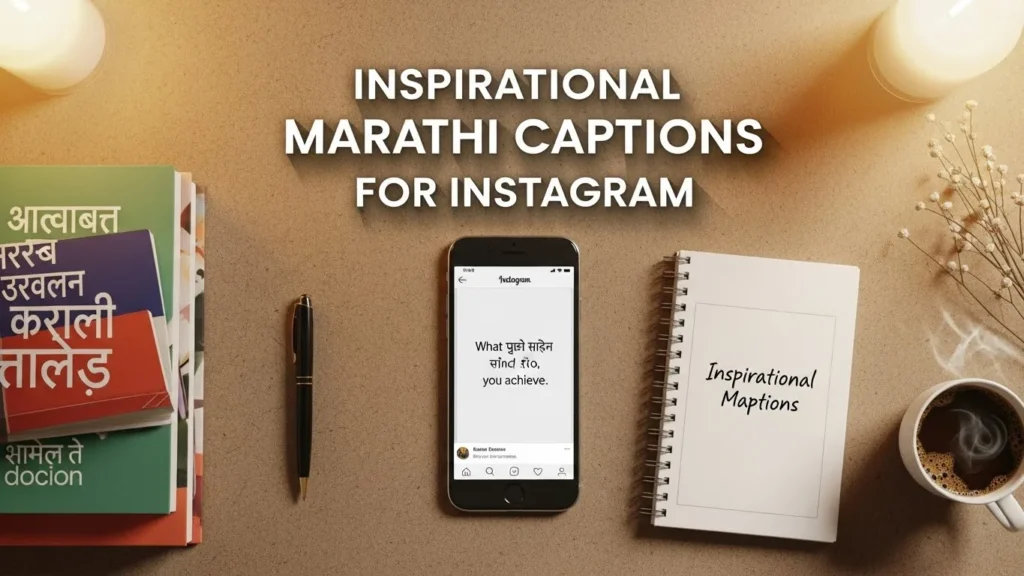 Inspirational Marathi Captions for Instagram