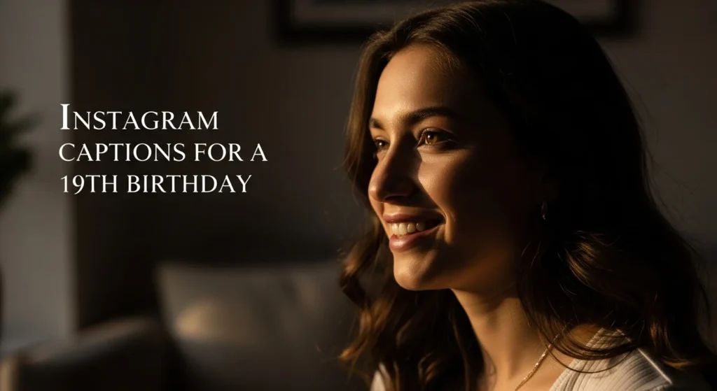 Instagram Captions for a 19th Birthday