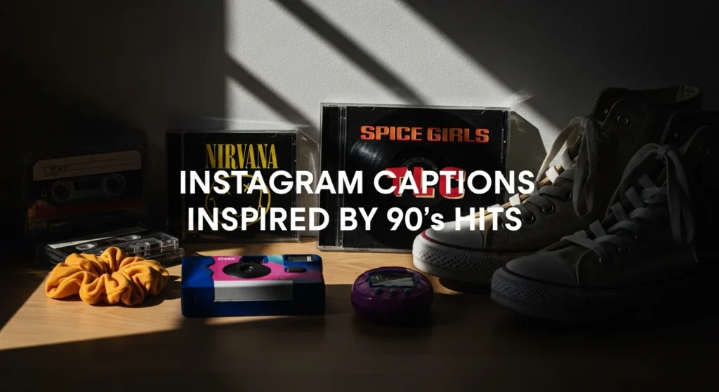 Instagram Captions Inspired by 90s Hits