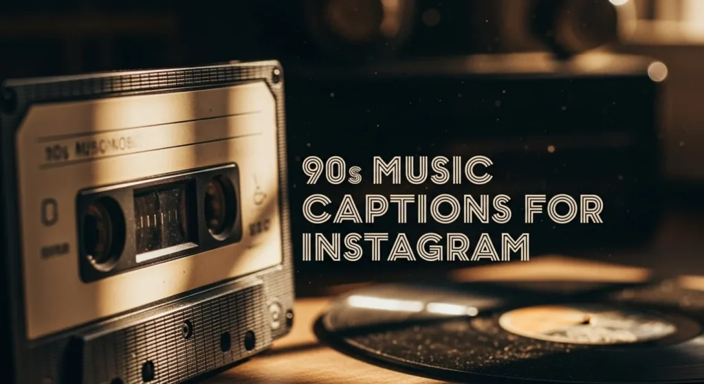 90s Music Captions for Instagram