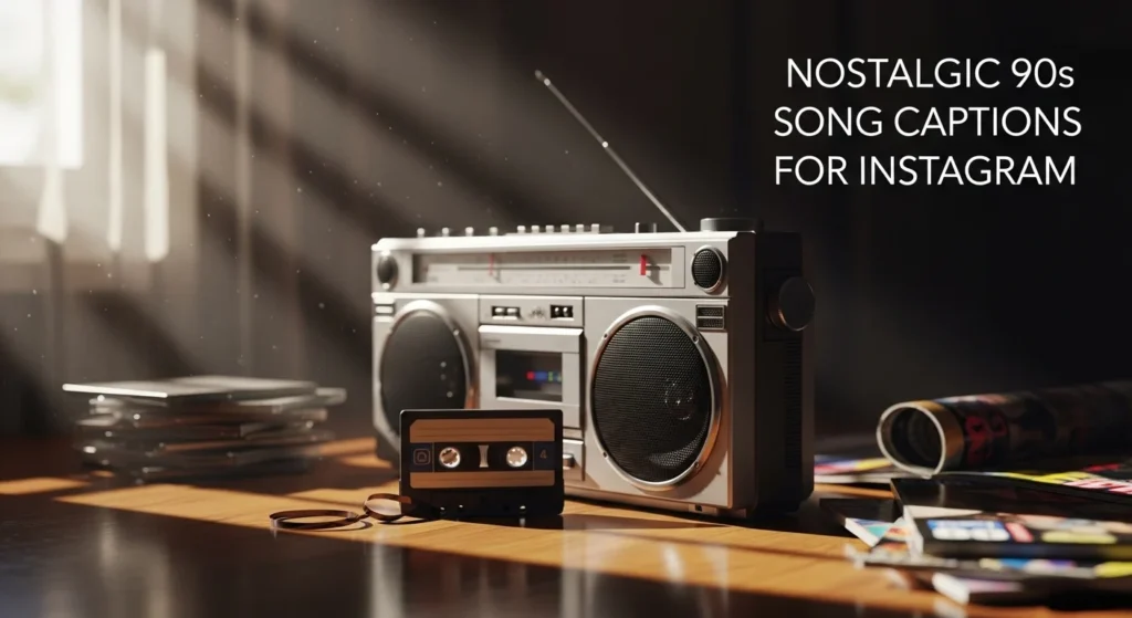 Nostalgic 90s Song Captions for Instagram
