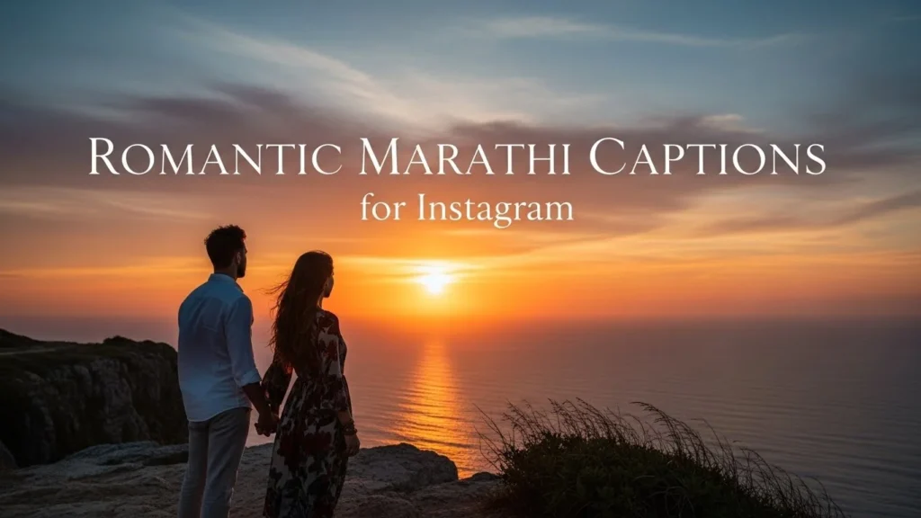 Romantic Marathi Captions for Instagram