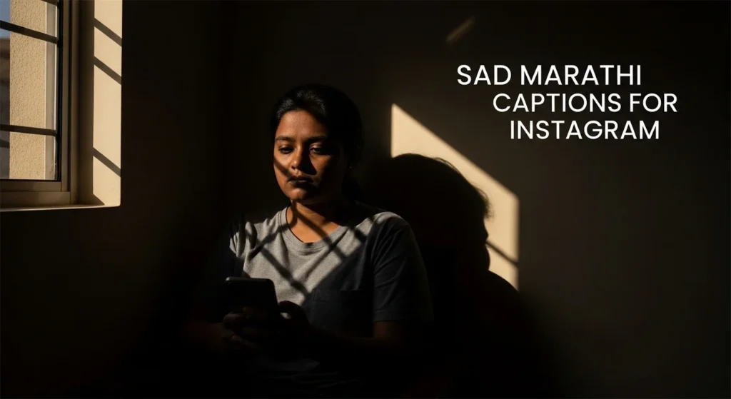 Sad Marathi Captions for Instagram