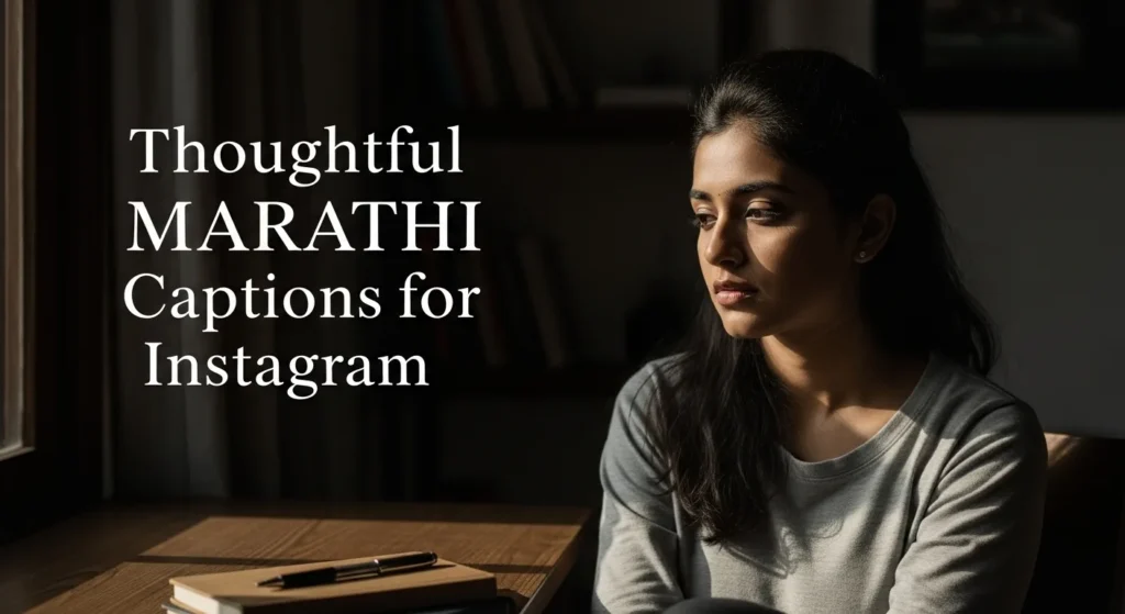 Thoughtful Marathi Captions for Instagram