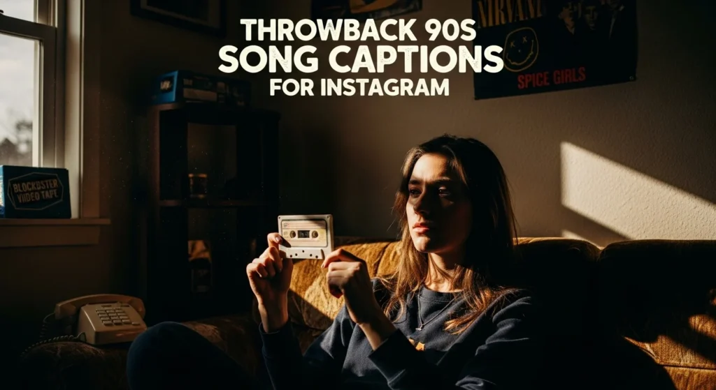 Throwback 90s Song Captions for Instagram