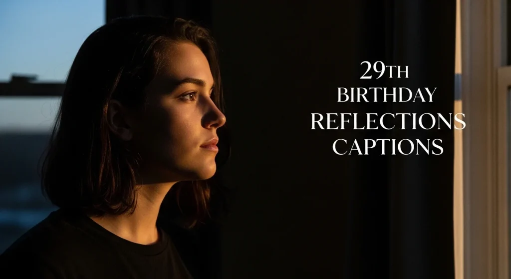 29th Birthday Reflections Captions