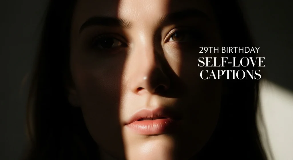 29th Birthday Self-Love Captions