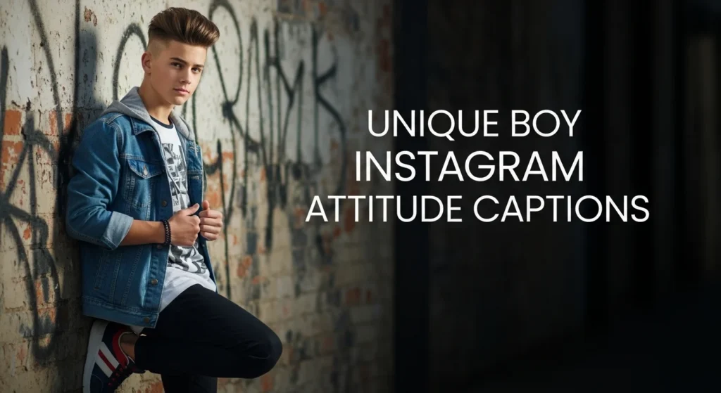 Unique Boy Instagram Attitude Captions