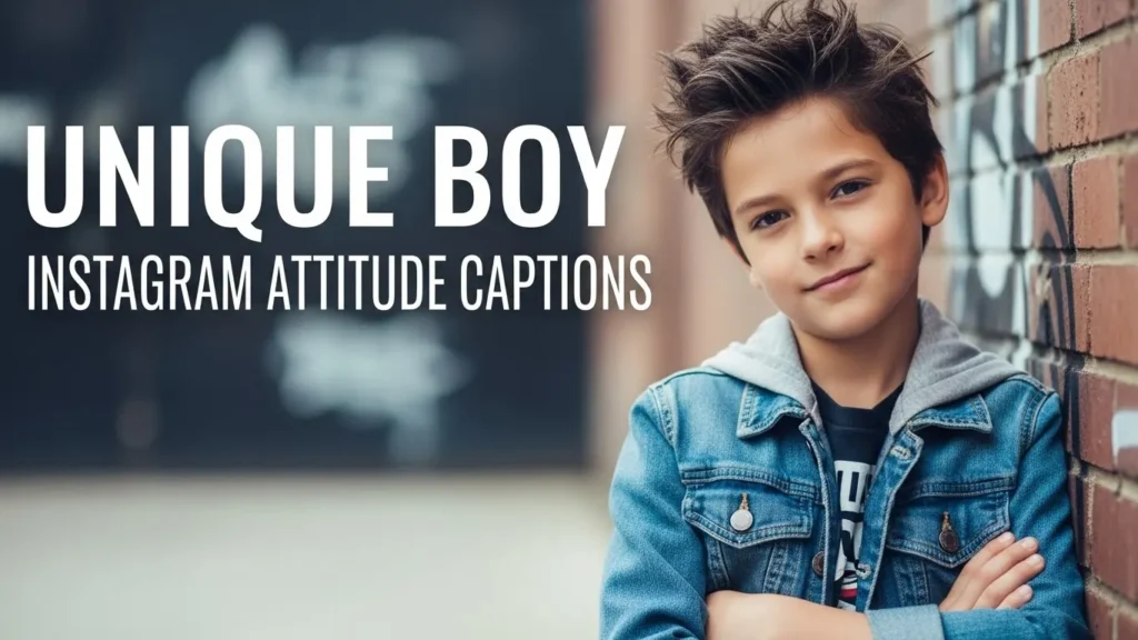 Unique Boy Instagram Attitude Captions