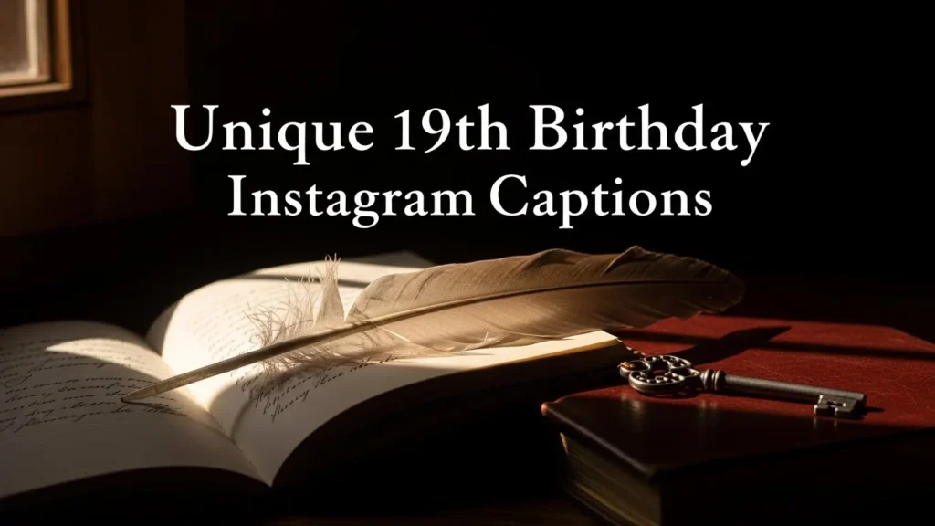 Unique 19th Birthday Instagram Captions