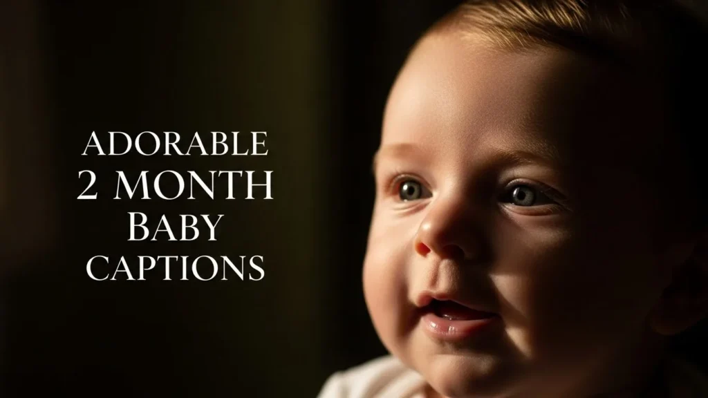 Adorable 2 Month Baby Captions