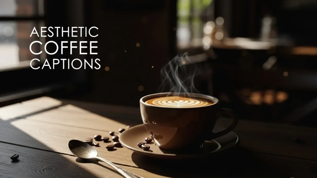 Aesthetic Coffee Captions