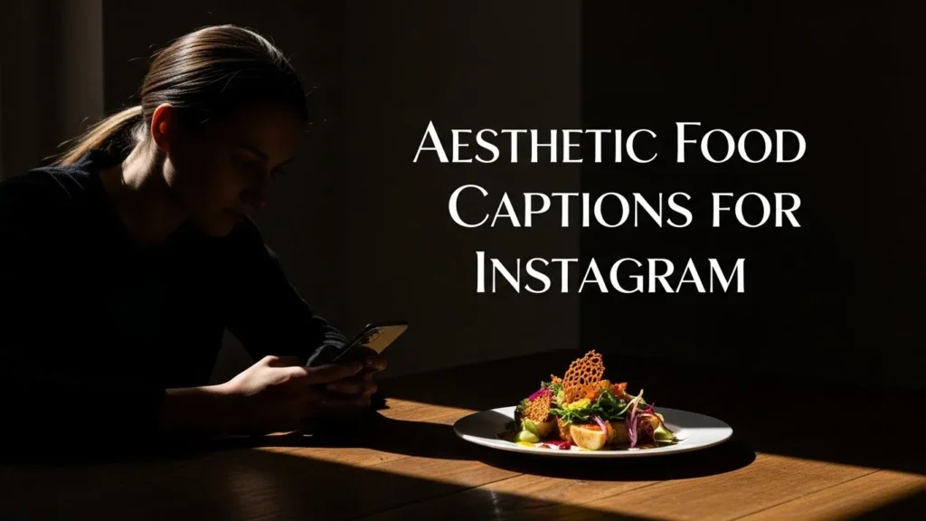Aesthetic Food Captions for Instagram