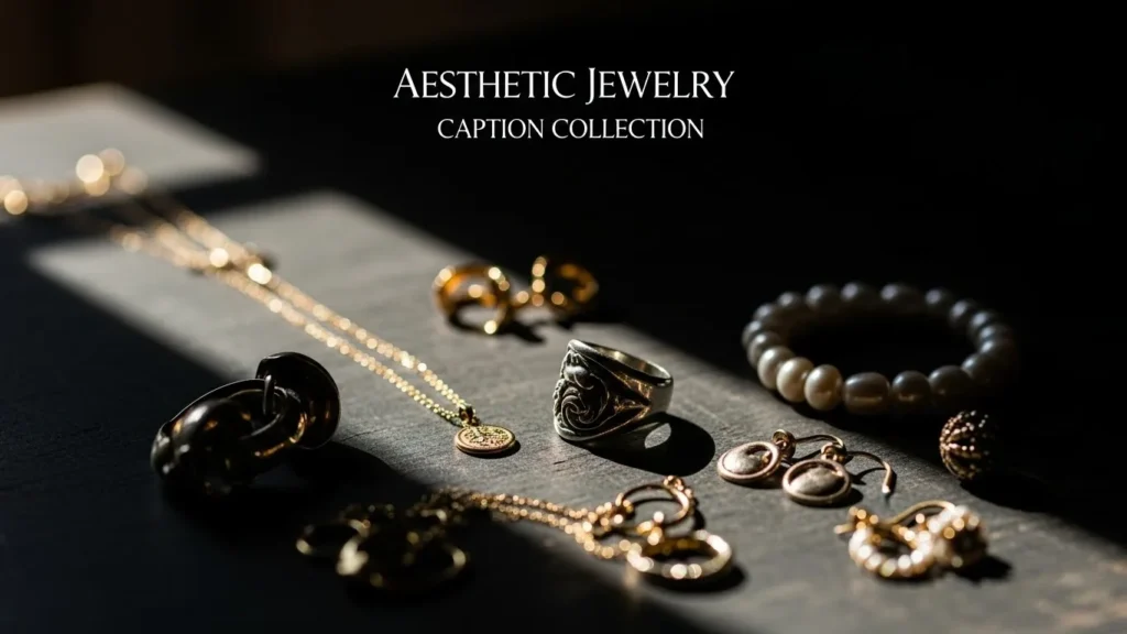 Aesthetic Jewelry Caption Collection
