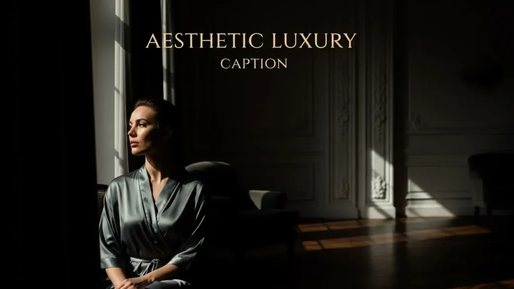 Aesthetic Luxury Caption