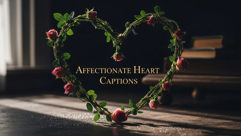 Affectionate Heart Captions