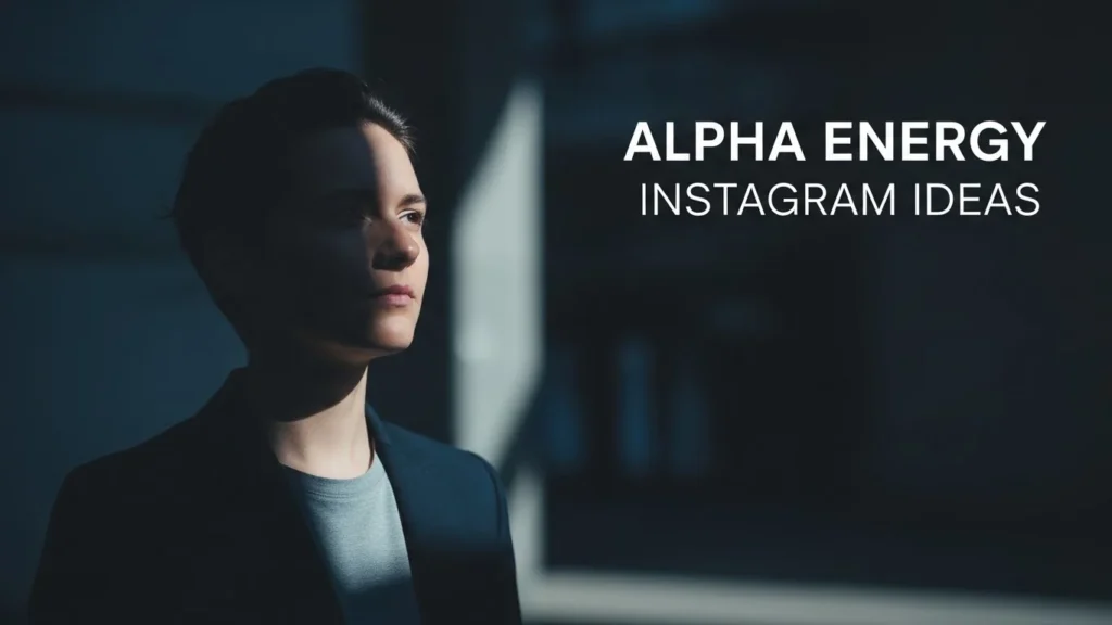 Alpha Energy Instagram Ideas