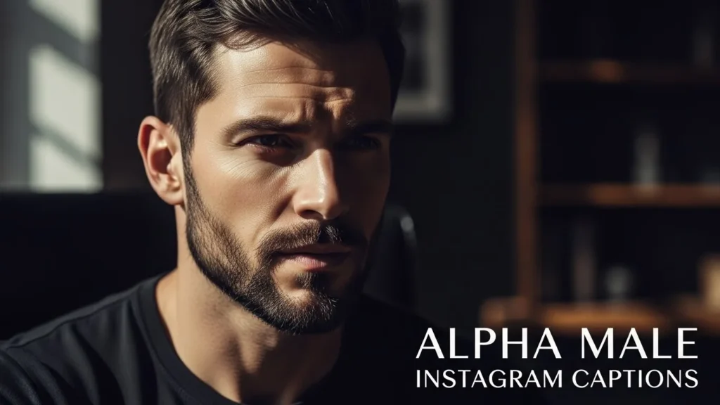 Alpha Male Instagram Captions