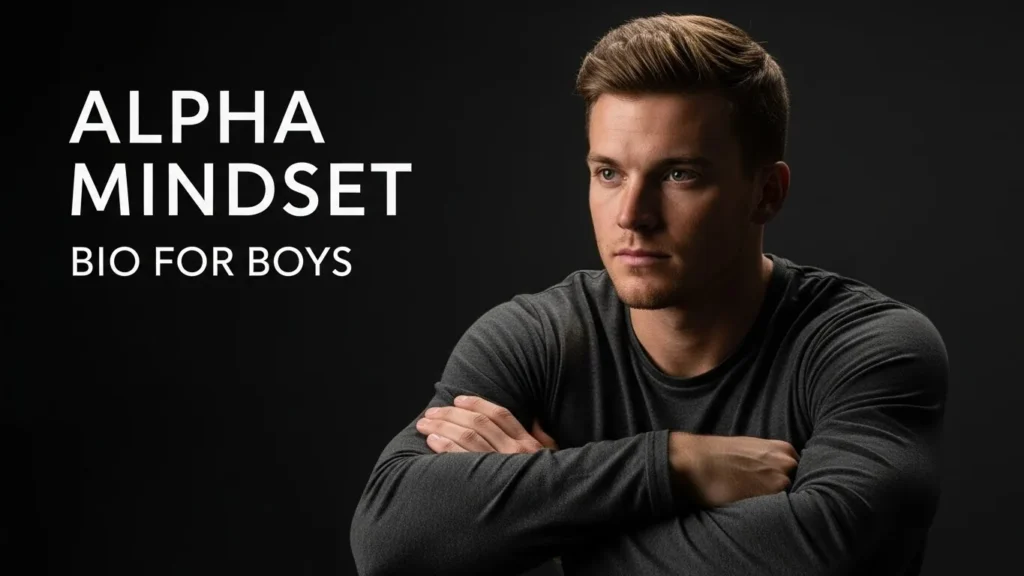 Alpha Mindset Bio for Boys
