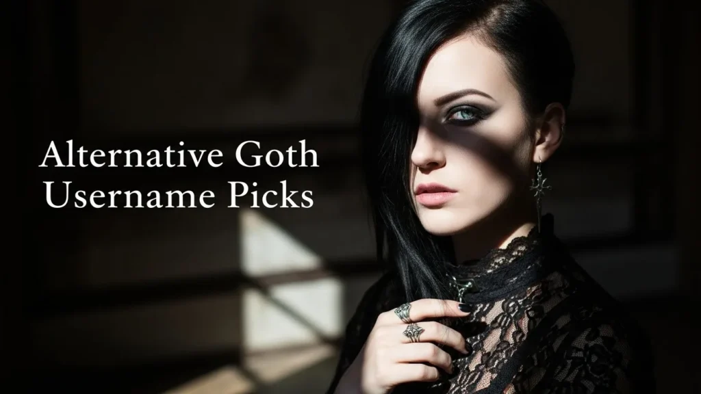 Alternative Goth Username Picks