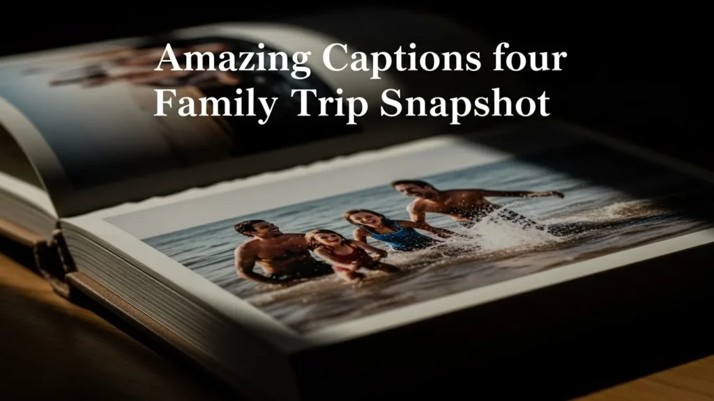 Amazing Captions for Your Family Trip Snapshot