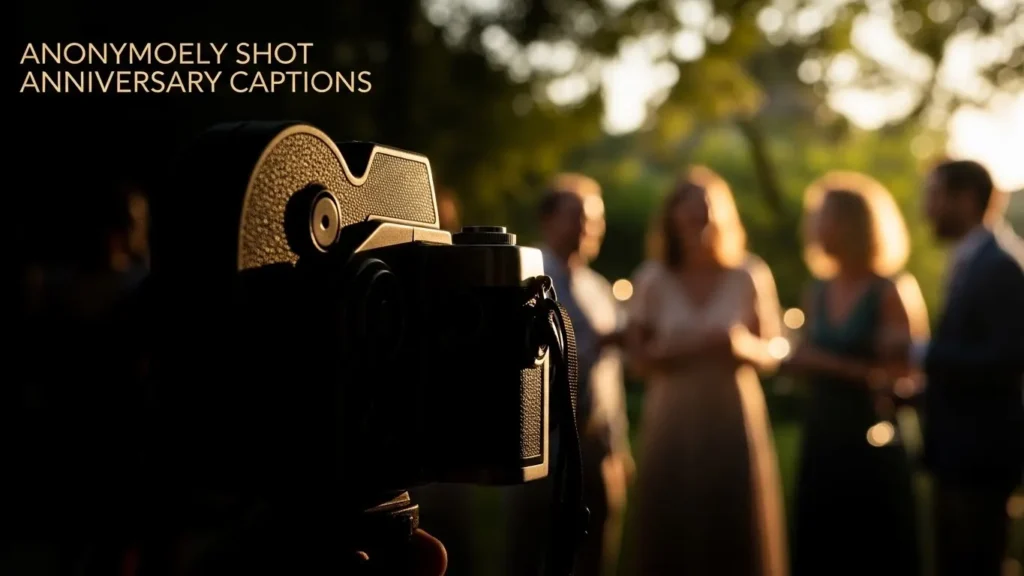 Anonymously Shot Anniversary Captions