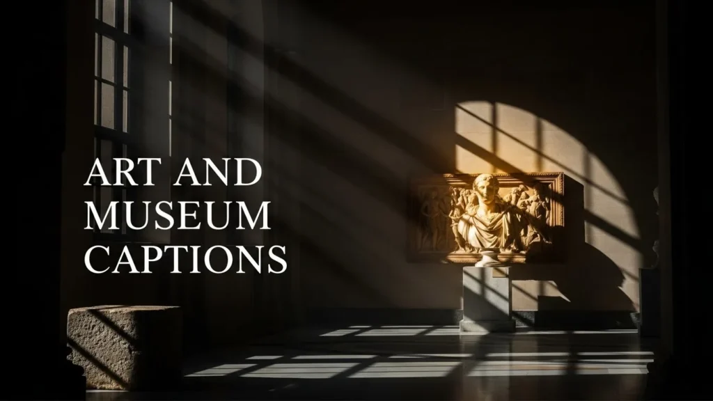 Art and Museum Captions