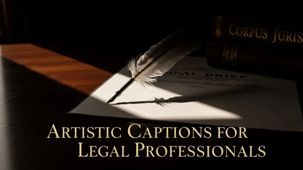 Artistic Captions for Legal Professionals