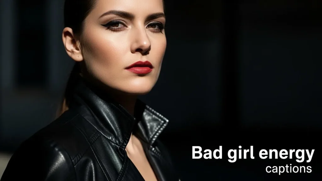 Bad girl energy captions