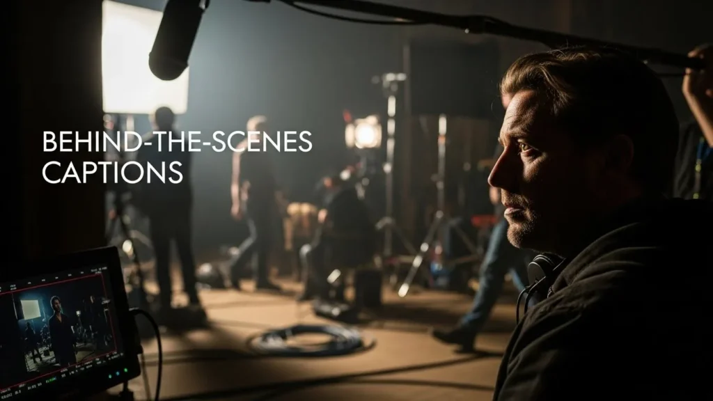 Behind-the-Scenes Captions