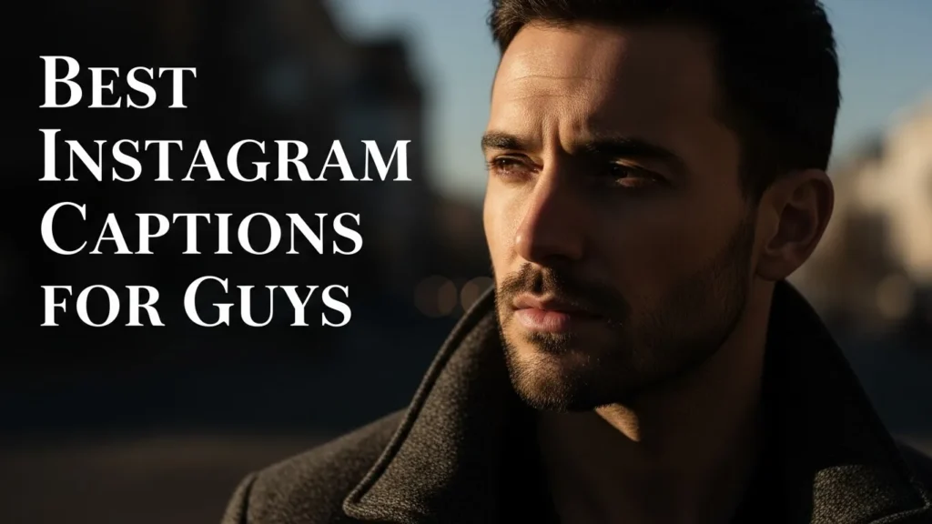 Best Instagram Captions for Guys