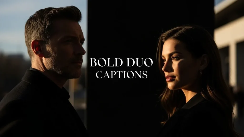 Bold Duo Captions