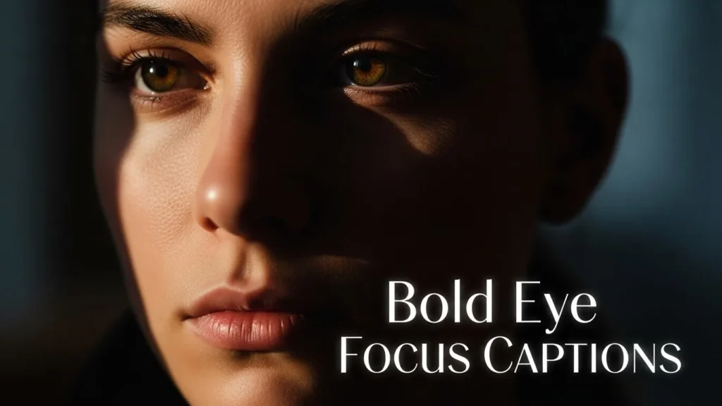 Bold Eye Focus Captions