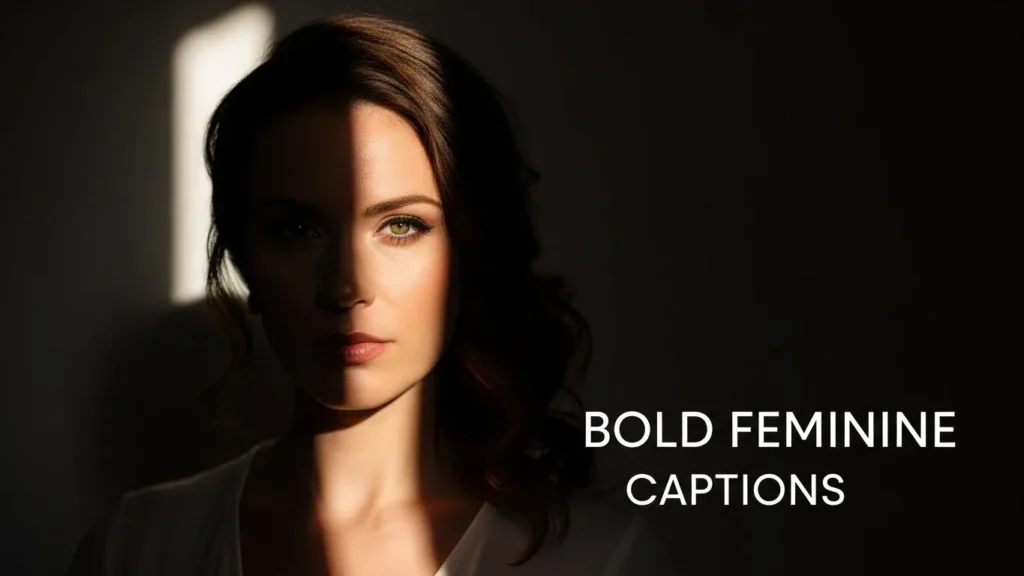 Bold Feminine Captions