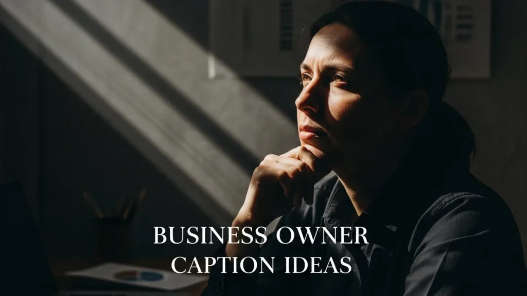 Business Owner Caption Ideas