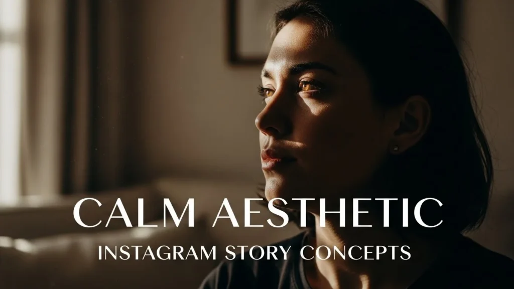Calm Aesthetic Instagram Story Concepts