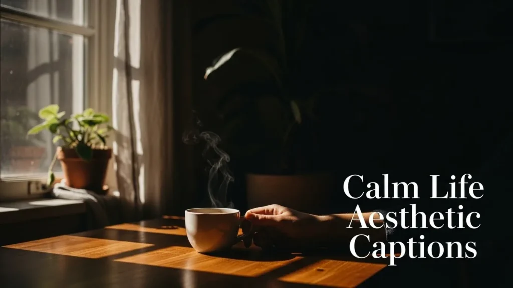 Calm Life Aesthetic Captions