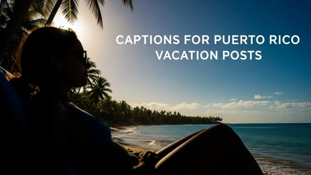 Captions for Puerto Rico vacation posts