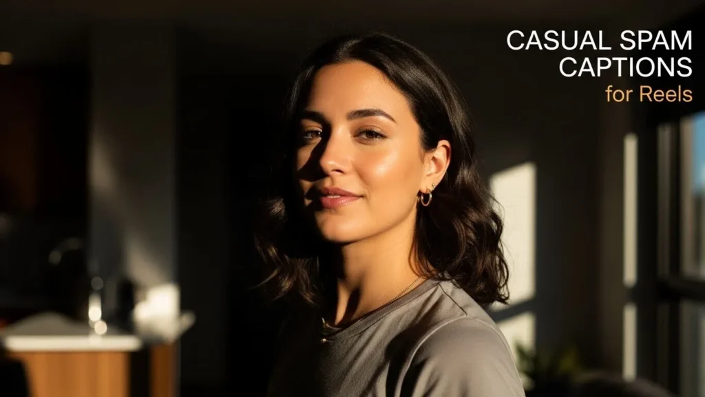 Casual Spam Captions for Reels