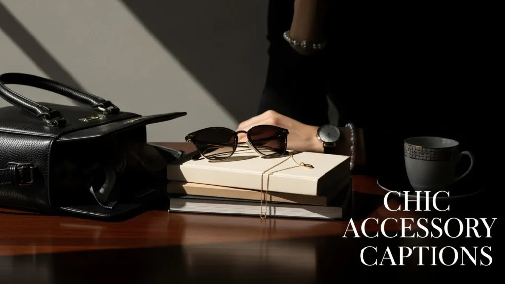 Chic Accessory Captions